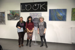 Откриването на изложбата „Crosspoints“, галерия „Look“ на Академията за изкуства на гр. Лодз, Полша